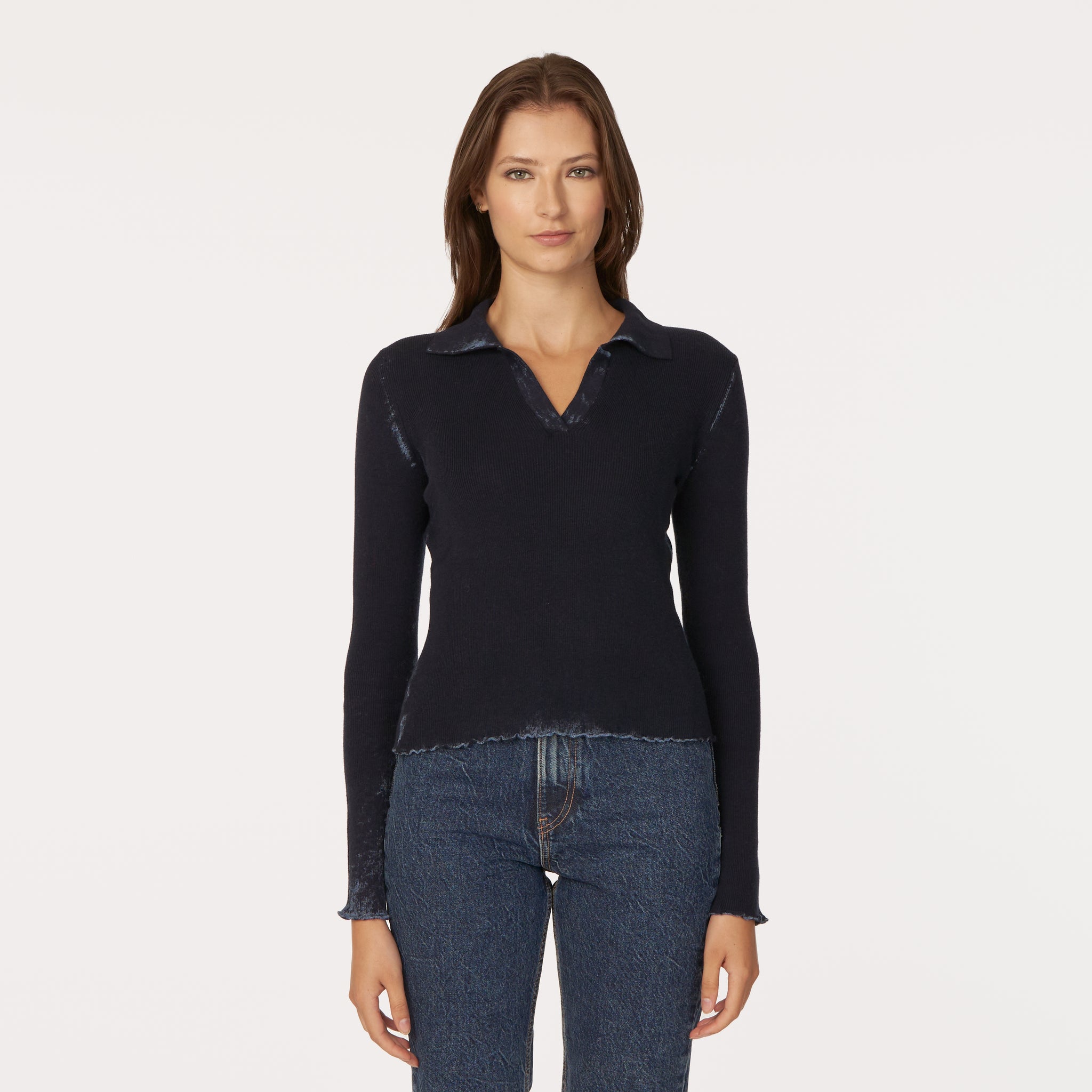 Autumn cashmere funnel neck sweater best sale