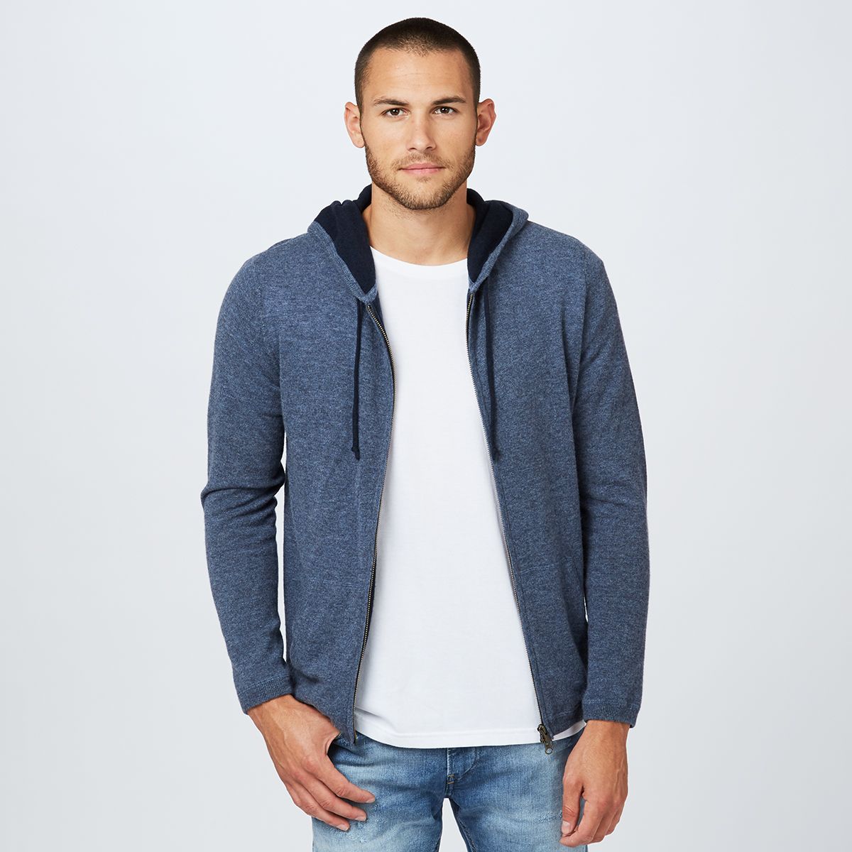 Autumn Cashmere Cashmere Full Zip Hoodie